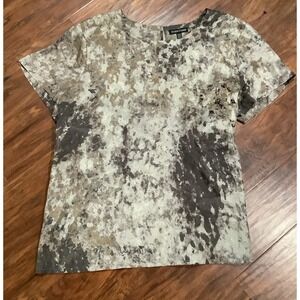 Eileen Fisher 100% Silk Rn 78121/CA34460 S17syp Size L